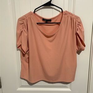 Oversized Cropped Women's Top